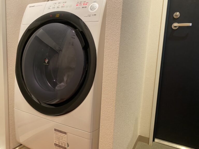 ドラム式洗濯乾燥機はオカンである。シャープES-S7E-WLレビュー 